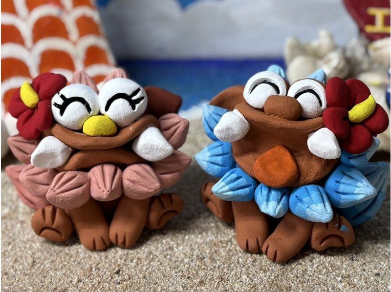 [Okinawa, Nago City] Shisa painting! A quick experience at any time you like!