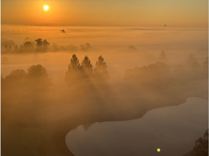 [Tochigi, Watarase] ◇Private◇Special hot air balloon flight experience for just the two of youの紹介画像