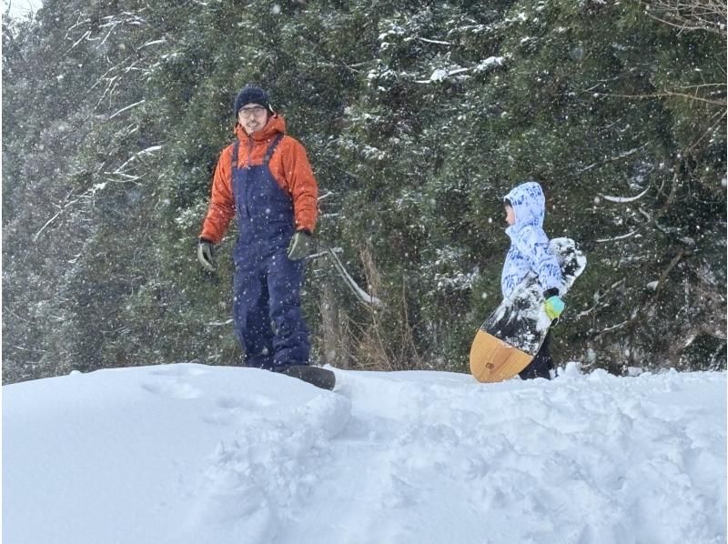 【山形・鮭川村】 雪板セッション＆サンプルシェイプ製作CAMPin鮭川村〈2月22～23日開催〉の紹介画像