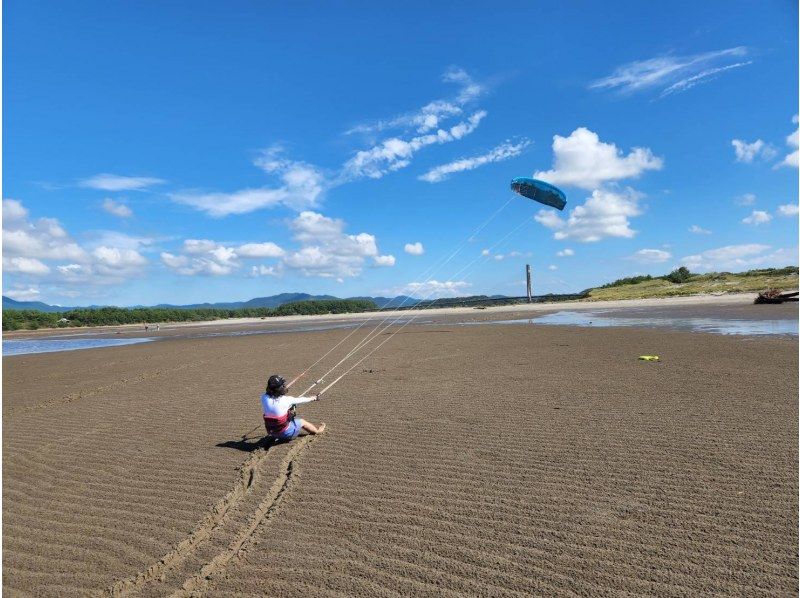 【九州・鹿児島】初心者入門！陸上カイト体験（30分コース）の紹介画像