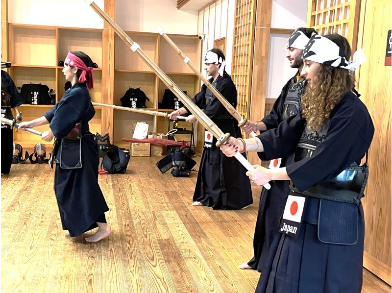 [Kawaguchi, Saitama] Experience the traditional Japanese martial art of Kendo! Everyone from children to adults can easily experience Kendo! Participants will receive an original hand towel as a gift!の紹介画像