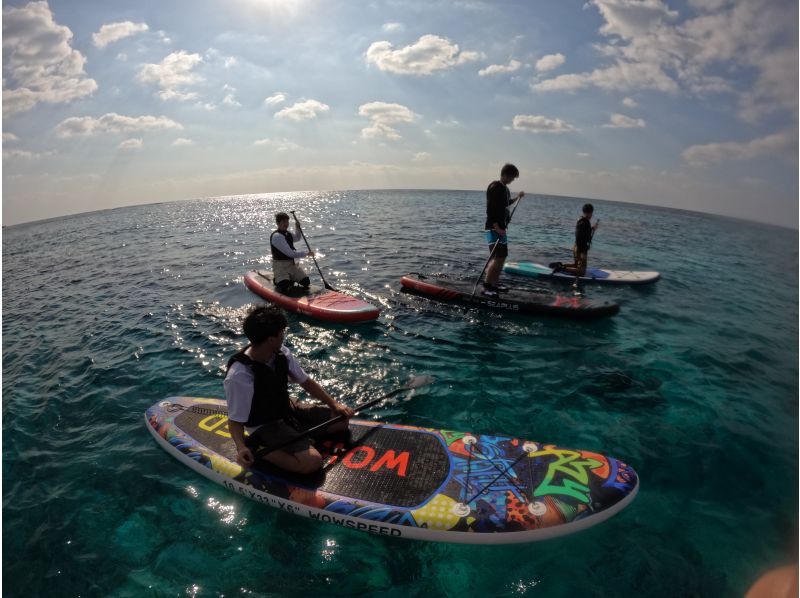 ⭐️A first in the marine industry⭐ [Complete in just 1 hour! Beginners' SUP experience tour] A former USJ dancer is the tour guide! Exclusive for one group only! Drone filming included?の紹介画像