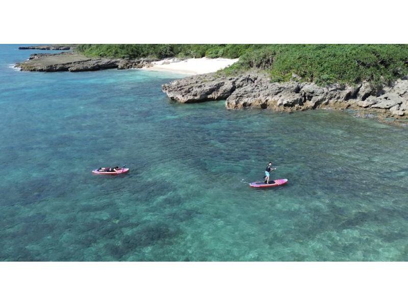 ⭐️A first in the marine industry⭐ [Complete in just 1 hour! Beginners' SUP experience tour] A former USJ dancer is the tour guide! Exclusive for one group only! Drone filming included?の紹介画像