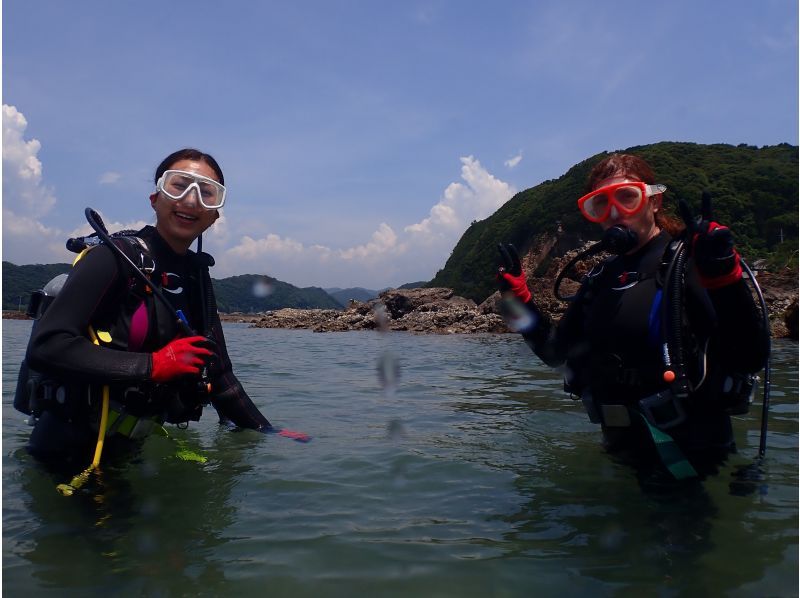 【和歌山・串本 体験ダイビング】（10歳から参加OK）串本の海で体験ダイビング　少人数制で安心のサポート　ご家族・初心者・カップル大歓迎！の紹介画像