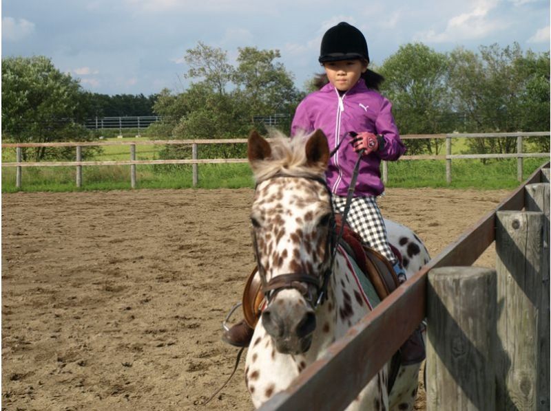 Horseback riding experience by Hokkaido business operator "Nanporo Riding Park"