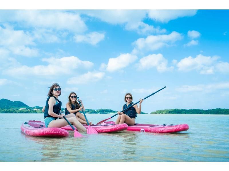ANA誌掲載【絶景! 川平湾SUP】真っ白な砂浜の川平湾を堪能★石垣島の絶景スポット!家族割★当日OK・送迎・機材・写真無料の紹介画像