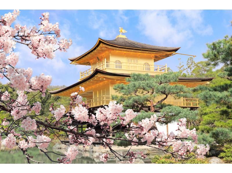 【京都&三山一日游】金阁寺、岚山、伏见地区、三山茅吹之里散步 *有日语、英语、中文服务（每天从大阪出发）の紹介画像