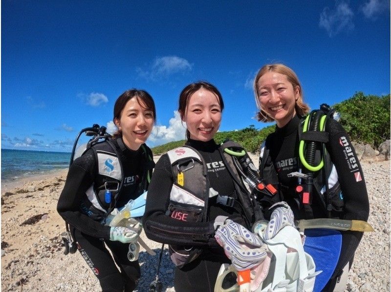 【沖縄・石垣島】透明度抜群の石垣島でPADIオープンウォーターダイバー取得！完全少人数制！2,5日でダイバーに！の紹介画像