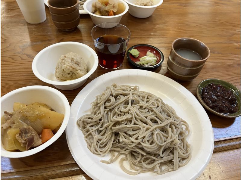 [Akita Prefecture, Hachimantai Town] Enjoy the blessings of Shirakami Mountains, take in the spectacular views, and experience soba-making with round-trip transportationの紹介画像