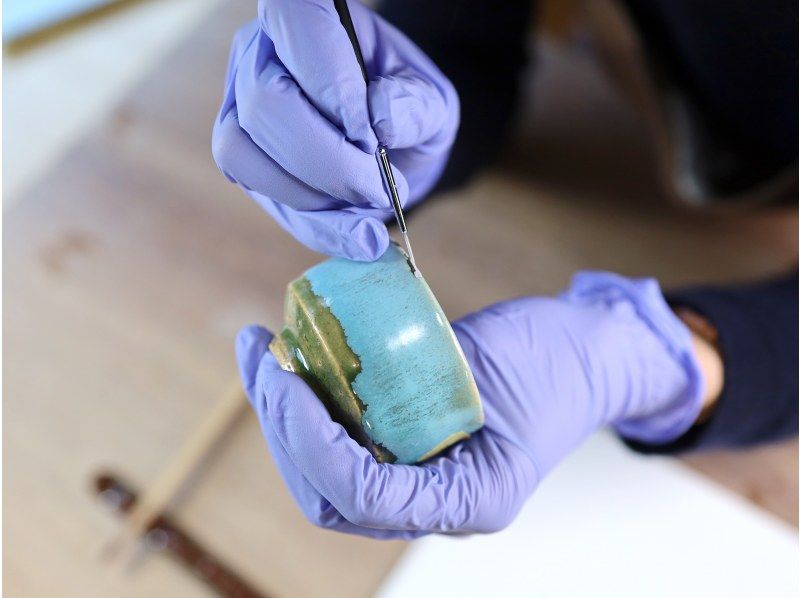 【東京タワー近く☆】本うるし金継ぎ３回体験　器が無くても大丈夫♪　材料費込み、少人数指導の紹介画像