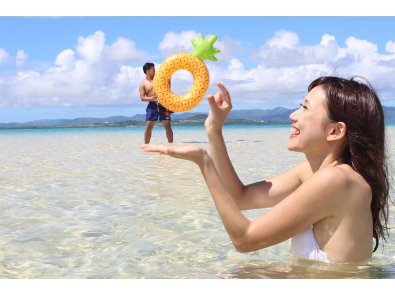 【沖縄・石垣島】幻の島上陸＆シュノーケル体験＋厳選マリンスポーツ2種パッケージ！【直接集合でGoPro無料】-午前・午後の2便