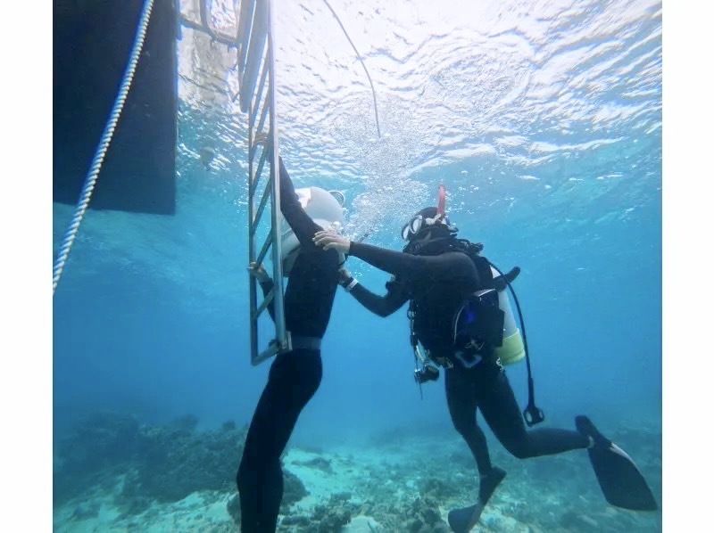 【石垣島】《海中散歩！》ボートで行くシーウォーカー、泳ぎが苦手な方、女性にもおすすめ！(写真データ無料プレゼント)の紹介画像