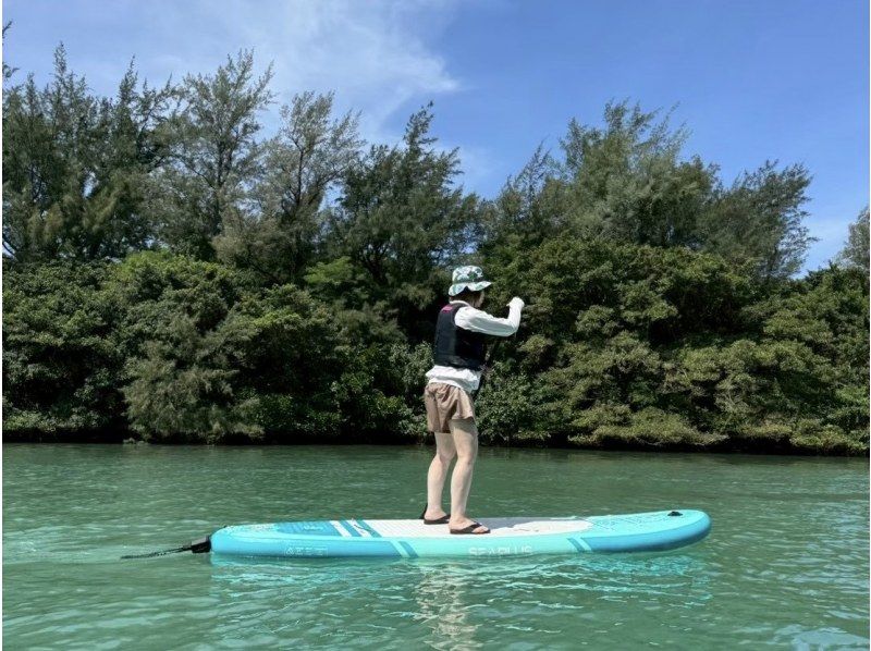 【宮古島/送迎可能】★当日予約OK★【大人気!伊良部島マングローブSUPツアー】の紹介画像