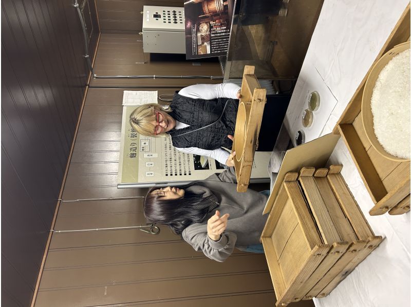 【東京・王子】歴史ある重要文化財の酒蔵を見学、音無川で桜鑑賞、飛鳥山のレストランで唎酒ランチ、オリジナル酒枡のお土産付き！の紹介画像