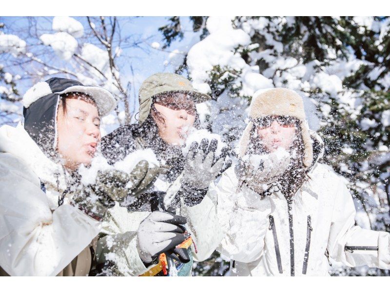 【北海道・富良野】初心者歓迎！スノーシューハイキングツアー！大雪山の秘境体験＆温泉の癒しの紹介画像