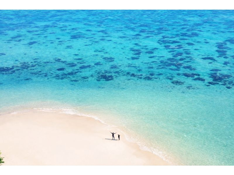 ウミガメ撮影できないと全額返金有【青の洞窟シュノーケル＆川平湾ドローン＆癒しの滝】当日OK！防寒スーツ・ゴープロ・シャワー完備・少人数制の紹介画像