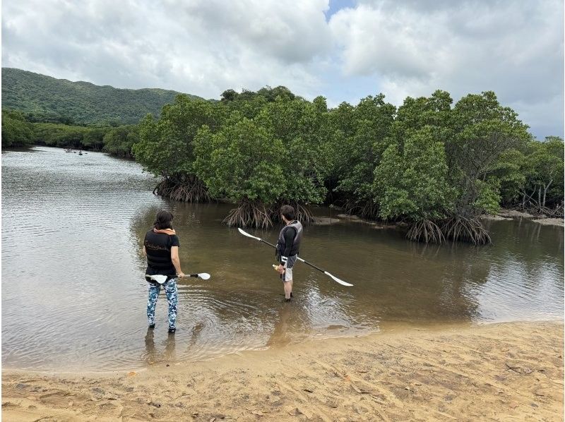 【国立公園】【カヌーで行く】島人の経験豊ガイドが楽しく案内 写真/おやつ付マリンアクティビティーツアー　トイレ シャワー 無料駐車場！！の紹介画像