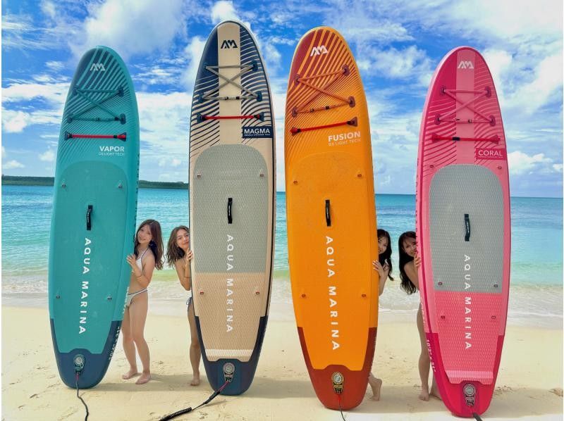 【宮古島・1組貸切・半日】《SUP×ウミガメシュノーケル》★初心者歓迎★お子様歓迎★SNS映えの紹介画像