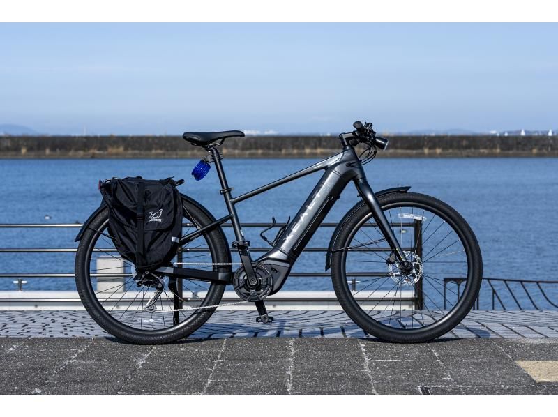 【滋賀・大津】「E-bike（電動クロスバイク）のレンタサイクル」日本一の湖、琵琶湖畔をサイクリング！の紹介画像