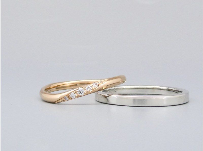 【鳥取】手作り結婚指輪が作れる。プラチナ・ゴールドの指輪。結婚指輪じゃなくても◎！JR鳥取駅すぐ♪の紹介画像