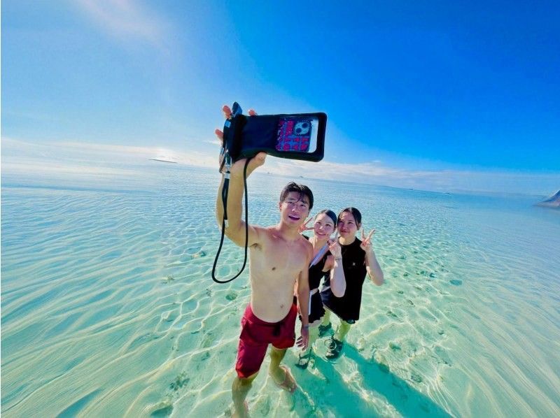 【少人数制満喫プラン】「幻の島」上陸＆美ら海シュノーケリング（GoPro 写真サービス付き）の紹介画像