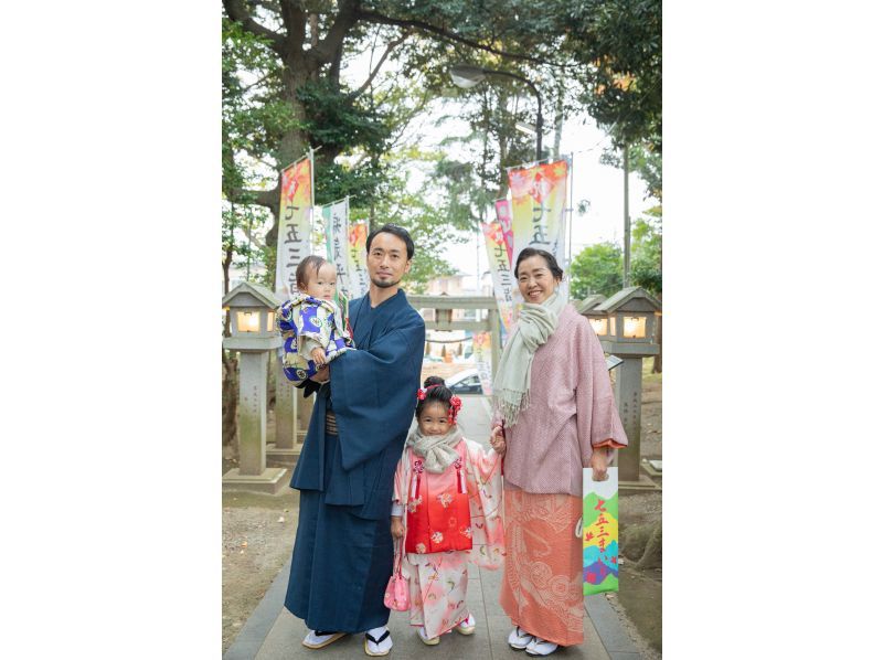 [Tokyo, Asakusa] Sightseeing in Asakusa - Tokyo Skytree - Taking photos in a kimono - Rickshaw ride! Families (children welcome), couples, friends, and singles are all welcome!の紹介画像