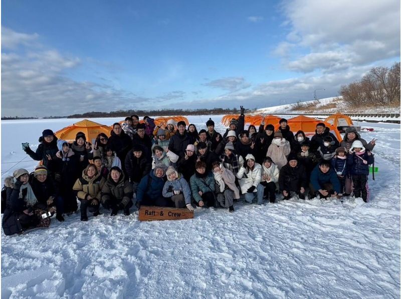 [Hokkaido, Sapporo] Ice fishing for smelt on the Barato River! And tempura ~Pickup and drop-off ~