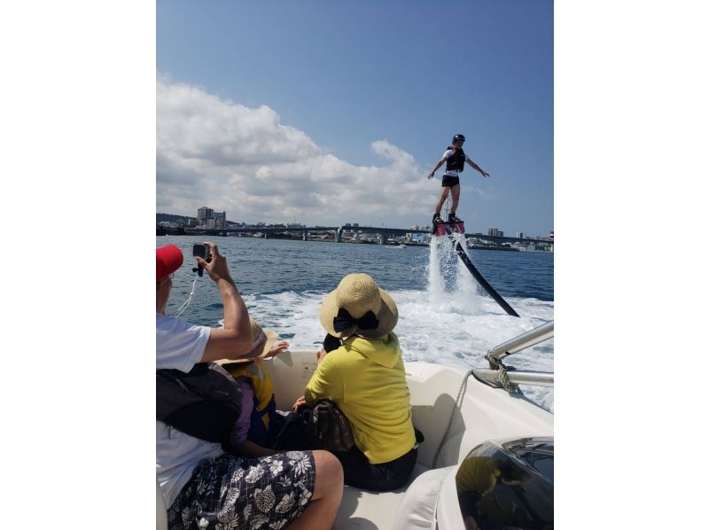 [专用船上的Flyboard] 晒ins！ 360°C相机照片免费赠送☆空手OK（可租用潜水服）の紹介画像