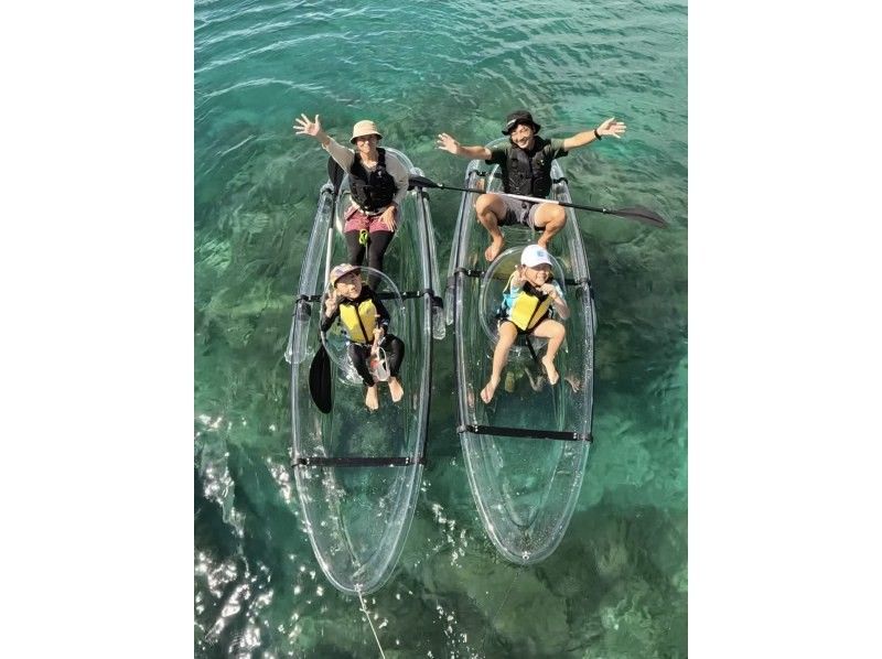 【沖縄／恩納村／青の洞窟／体験ダイビング／クリアカヤック】お得なセット♪カメラ撮影付き♪安心の少人数制♪当日予約OK♪の紹介画像