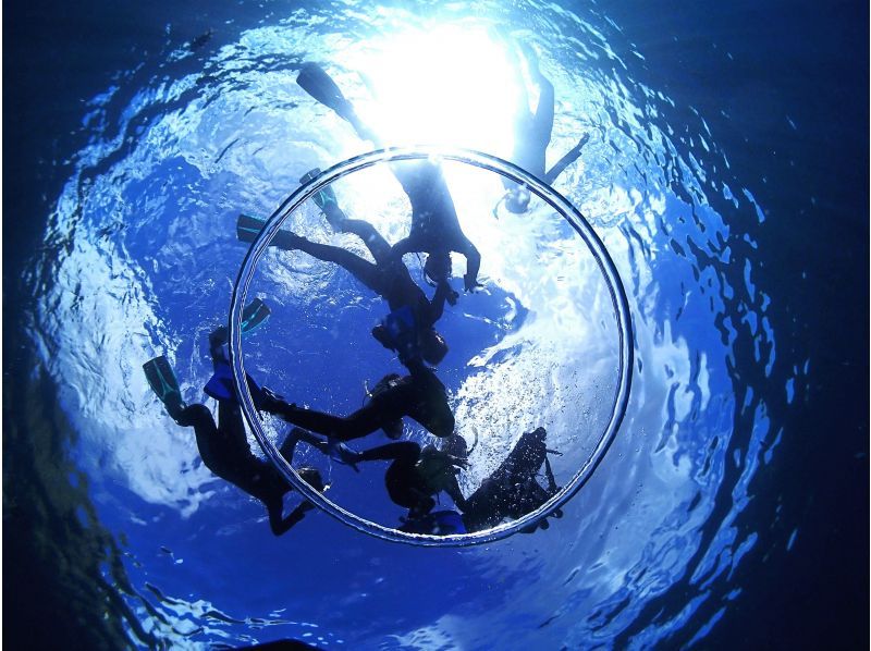 【沖縄／恩納村／青の洞窟／体験ダイビング／クリアカヤック】お得なセット♪カメラ撮影付き♪安心の少人数制♪当日予約OK♪の紹介画像