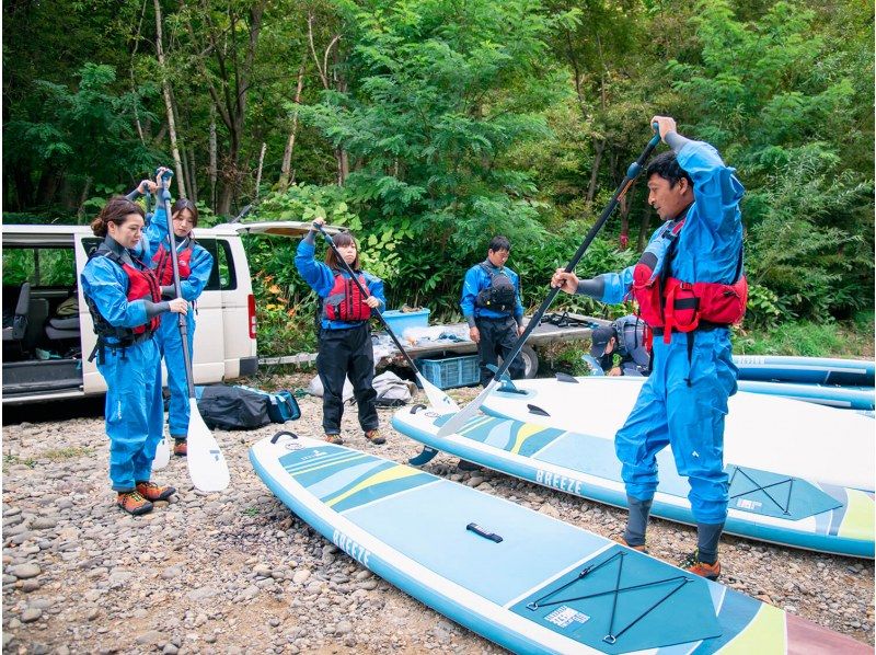 【北海道・札幌市内】定山渓豊平川SUPの紹介画像