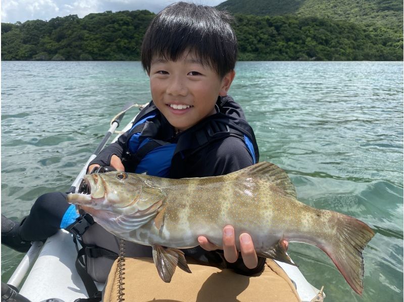 【沖縄・石垣島】カヤックフィッシング！海やマングローブでカヤックからのルアーフィッシングが楽しめます。本格派から初心者まで大歓迎！（一日）の紹介画像