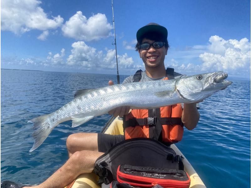 【沖縄・石垣島】カヤックフィッシング！海やマングローブでカヤックからのルアーフィッシングが楽しめます。本格派から初心者まで大歓迎！（一日）の紹介画像