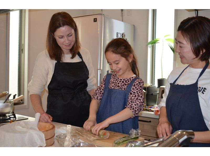 [Aichi/Nagoya] Nagoya deli shrimp tempura/fried shrimp sushi cooking class Beginners welcome!の紹介画像