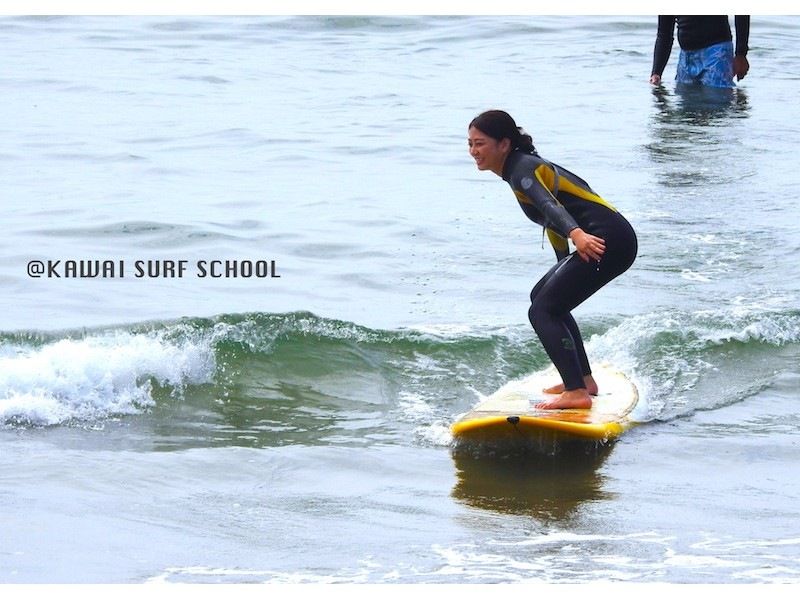 [Aichi, Chita Peninsula] Fun for beginners and children! Surfing trial lesson (60 minutes)の紹介画像