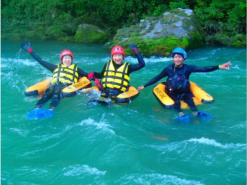 [Tokyo, Okutama] Combo plan to enjoy Okutama for a day: Half-day rafting + half-day hydrospeed (lunch included/photo and video included)の紹介画像