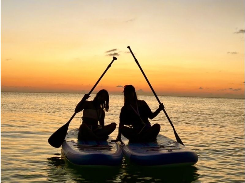 [Miyakojima・SUP] Make a reservation the day before ◎ | ★Sunrise SUP with the sunrise★ A great way to start your day!の紹介画像