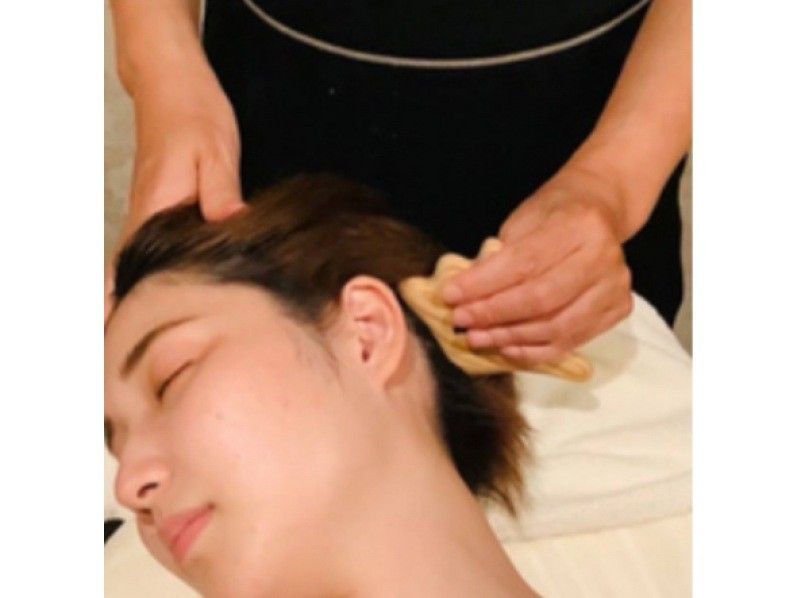 [Osaka, Shinsaibashi] *Women only: 90-minute body treatment "Full body hand & power tree, scalp treatment"の紹介画像