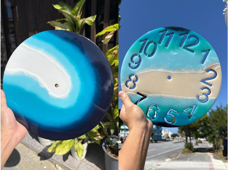 【宮古島・当日予約OK】空港5分！雨の日OK｜送料無料！守り神『シーサー(小)』を海色に彩る本格レジンアート体験！　※ペアでなく、1体ですの紹介画像