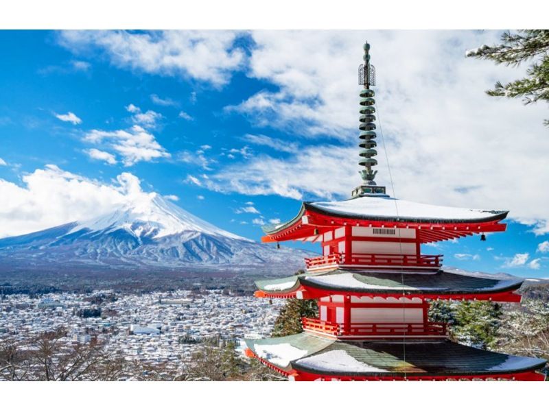 【静岡・富士山・バスツアー】富士山インターネットセレブの名所を巡る日帰り旅行・テンティタウン、忍野八海、河口湖、コンビニエンスストアローソンの紹介画像