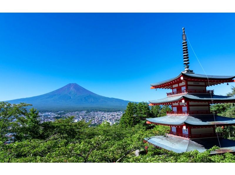 【静冈 富士山 巴士游】富士山网红景点一日游-Tenty Town、忍野八海、河口湖、便利店罗森の紹介画像