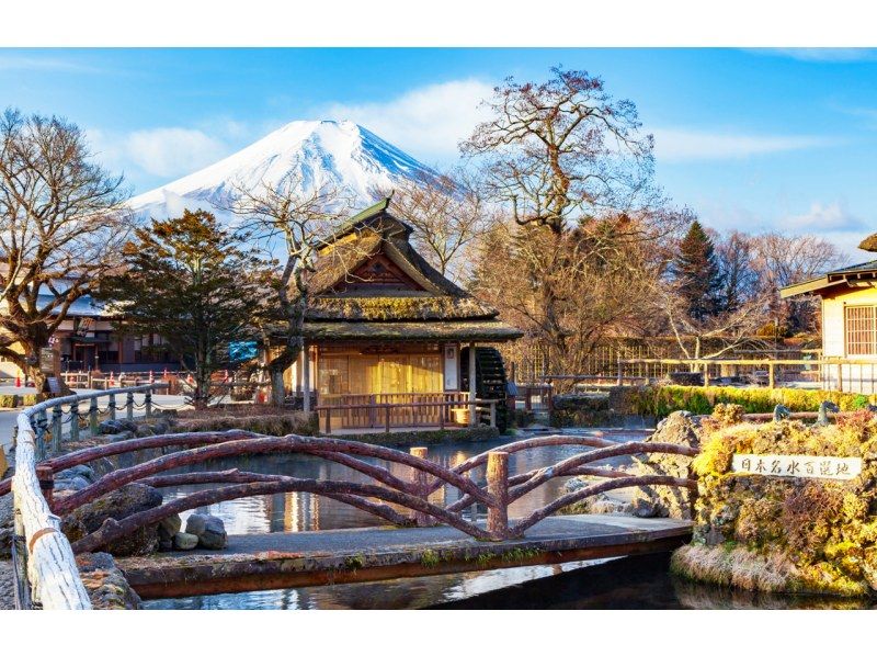 【静岡・富士山・バスツアー】富士山インターネットセレブの名所を巡る日帰り旅行・テンティタウン、忍野八海、河口湖、コンビニエンスストアローソンの紹介画像