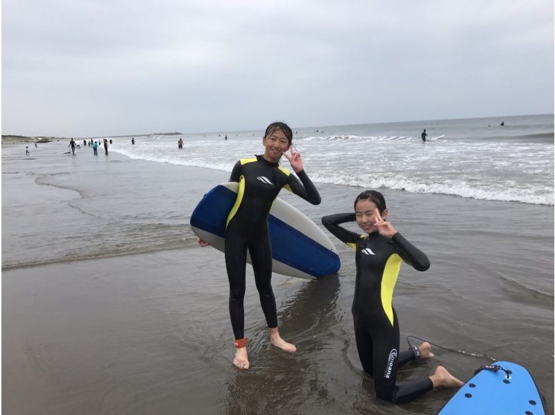 [Kids surfing experience] Free transportation from JR Ichikawa to the sea, rental included! Come empty-handed ☆Chiba, Tokyo Children only are welcome to participate☆の紹介画像