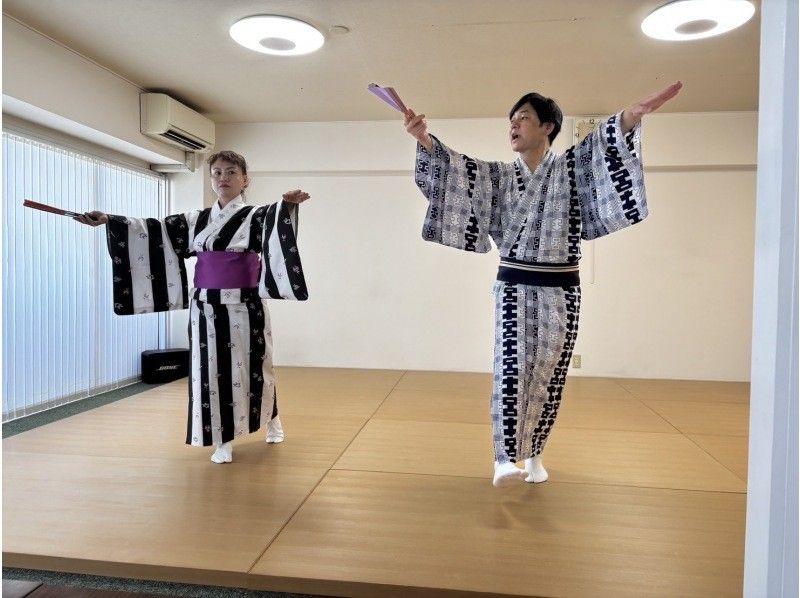 【東京世田谷】體驗浴衣日本舞蹈，歡迎外國遊客來日の紹介画像