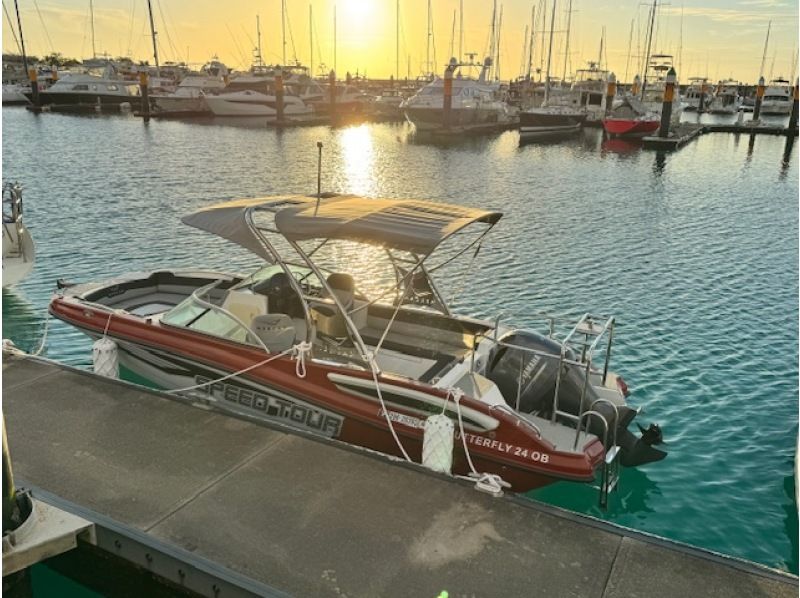 【沖縄・伊平屋島/半日】クルーズボート・シュノーケリングツアー（午前コース・午後コース）3時間☆満喫プラン《送迎無料》動画撮影データ無料！の紹介画像