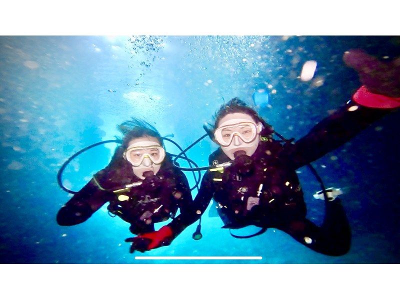 おひとり様専用プラン《恩納村☆青の洞窟体験ダイビング》送迎リクエスト可！GoPro写真動画撮り放題付き！のコピーの紹介画像