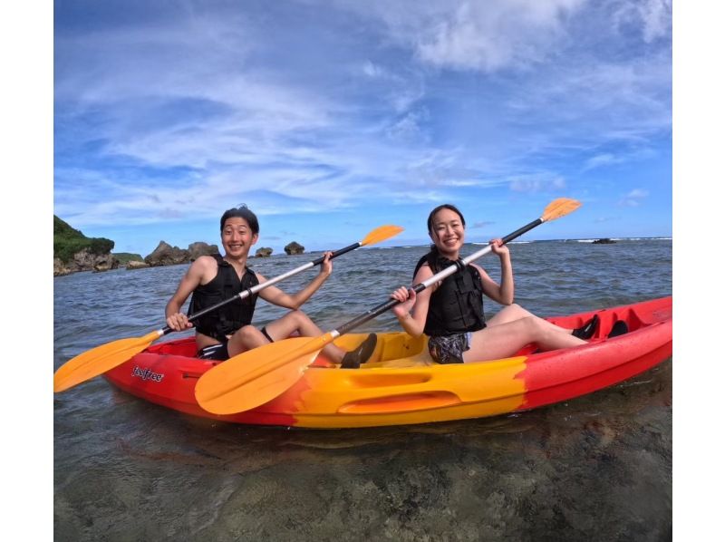 【宮古島】≪パンプキンホールカヤック≫「幻の鍾乳洞」【写真データ/レンタル無料】直前予約OK！ヒルトン宮古島プール・ランチビュッフェ割引券付の紹介画像