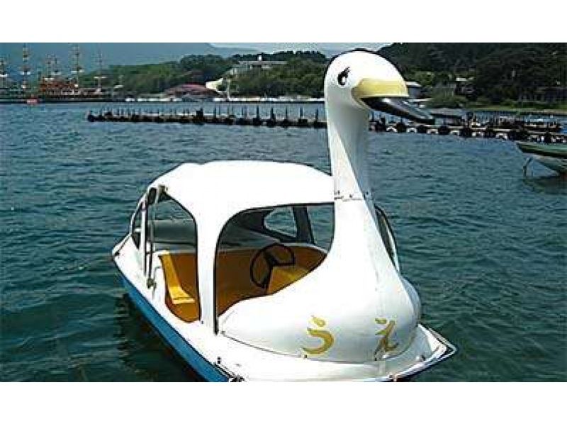 [Kanagawa/Hakone] Rent a 3-person swan boat! Take a tour of Lake Ashi!の紹介画像