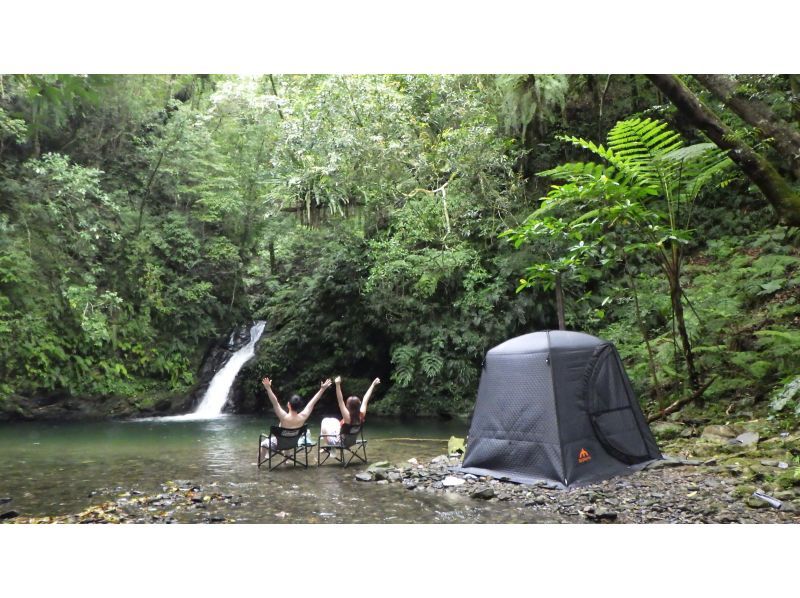 [Amami Oshima] Tent sauna in the Amami blue sea and river (90 minutes) Made in Japan tent sauna Geotherma used *Free photo data will be given to those who post a review*の紹介画像