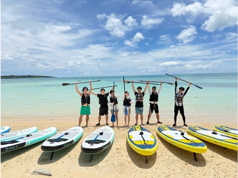 [Miyakojima - SUP with Spectacular Views] {Ages 1-70 are welcome!!} Enjoyable for the whole family! SUP experience in Miyako Blue★の紹介画像